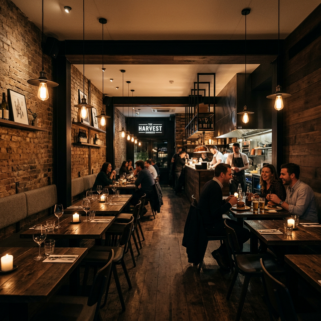 HEIM Burgers restaurant interior